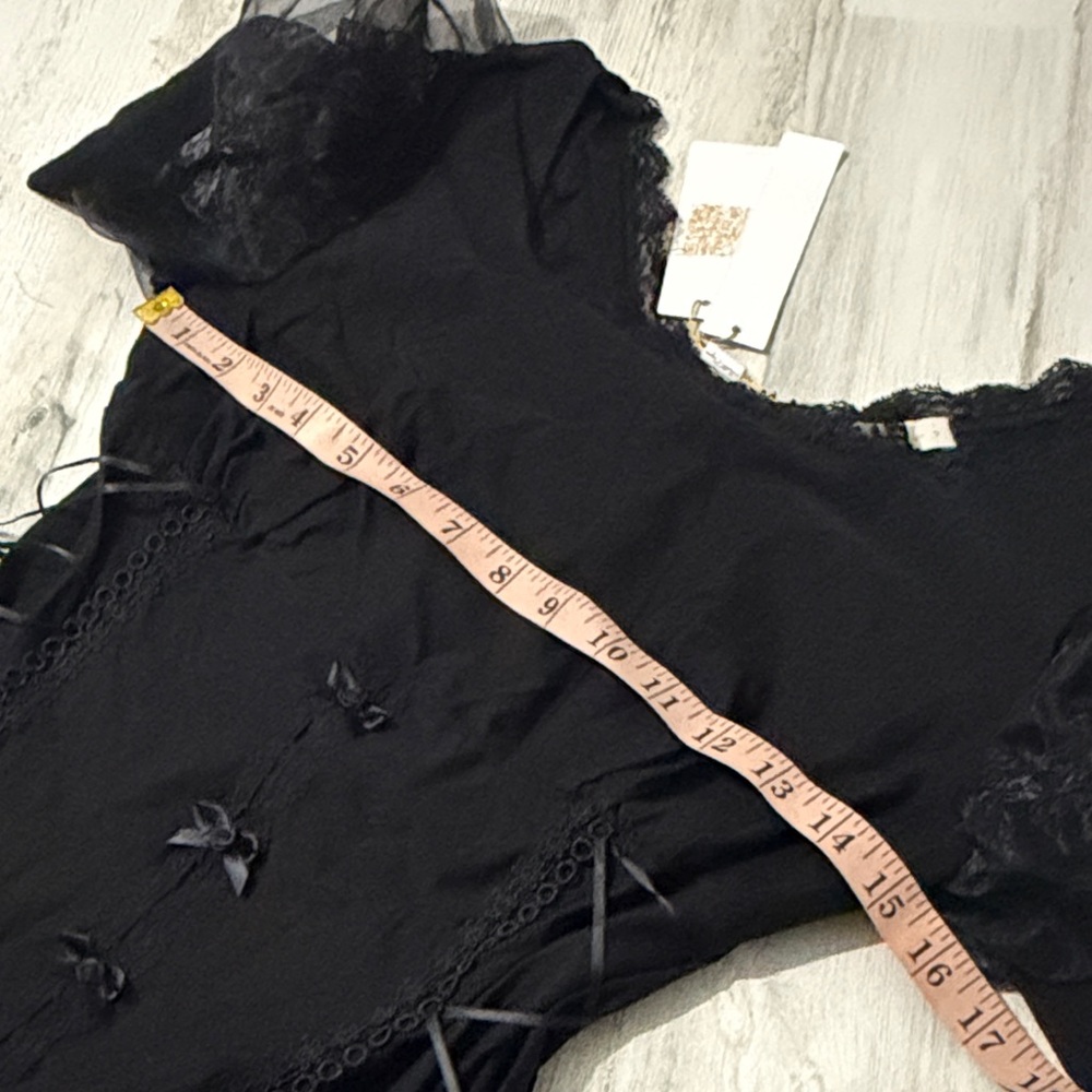 Belle Poque Retro Vintage Gothic Corset Style Top   NWT - Picture 11 of 12
